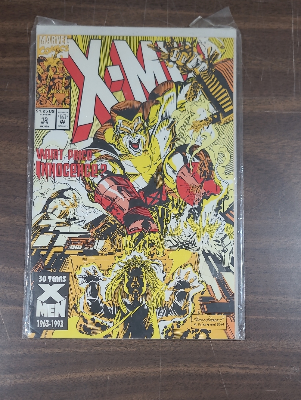 Marvel X-Men Comic Book #19 April 1993 Bagged